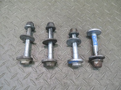 09-15 AUDI TT S 8J AWD SET OF 4 REAR SUSPENSION CAMBER ECCENTRIC ADJUST BOLT OEM