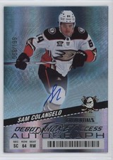 2024 Upper Deck Credentials Debut Ticket Access /199 Sam Colangelo #147 Auto f6d