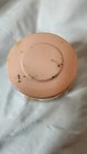 Vintage Milk Glass Jergens Face Cream All-Purpose Jar Pink Cap Paper Labels 1940 — photo 3