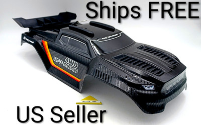 MJX Hyper Go 12212 RC Truggy  Body Black P1230A Ships FREE US Seller