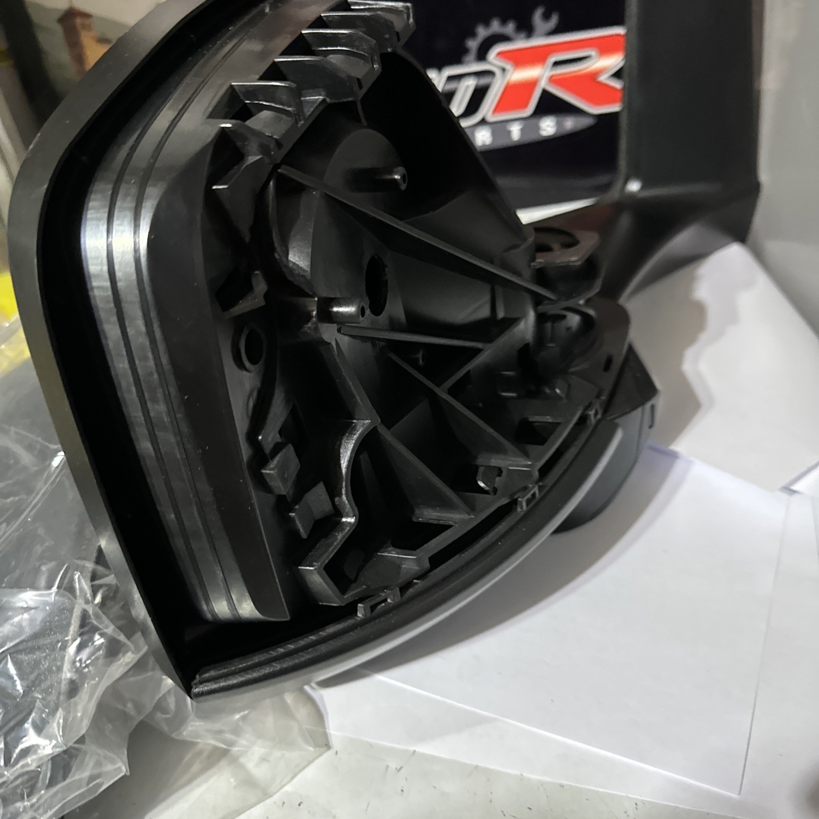 FORD TRANSIT CONNECT Mk2 2013-2023 Right Manual Door Mirror Black 20316006 image 4
