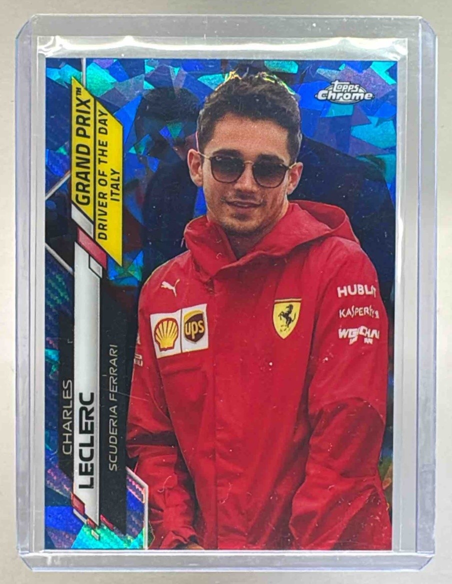 Charles Leclerc 2020 Topps Chrome Sapphire F1 #167
