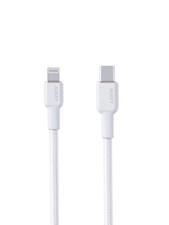 Aukey Circlet CL 1m Aramid Fiber Core USB-C TO Lightning White (CB-KCL1)