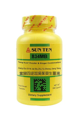 Sun Ten -  Dang Gui Si Ni Jia Wu Zhu Yu Sheng Jiang Tang, Capsules/當歸四逆加吳茱萸生薑湯