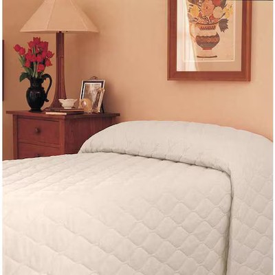 Martex Mainspread Bedspread, 116 In L, Bone