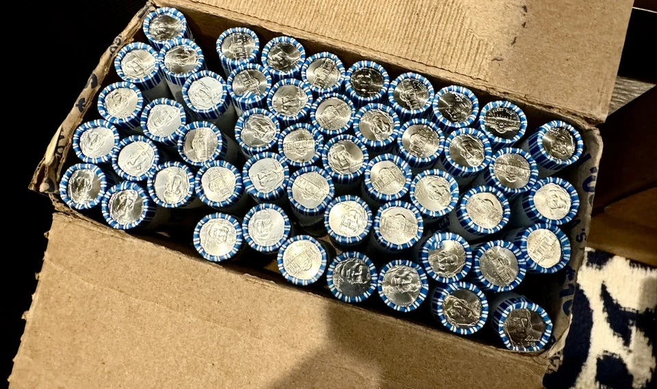 One (1) 2024-P Jefferson Nickels From New Bank Roll BU Uncirculated Free Ship  - Image 2 of 4