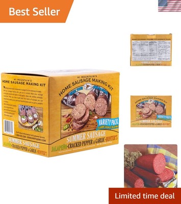 Irresistible Hunter's Blend Sausage Making Kit | 15 Casings