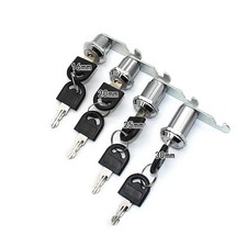 Heavy Duty Cam Lock Barrel 16-40mm for Cabinet Drawer Locker Door with Dual Keys