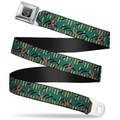 Bd Wings Logo Close-Up Full Color Black/Silver - 1.0 Seatbelt Belt ... ACC NEW