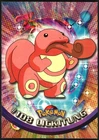 2000 Pokemon TV Animation Series 2 #108 Lickitung Blue Logo