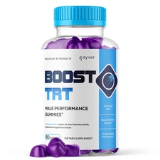 (1 Pack) Boost TRT Male Gummies Advanced Vitamin Formula Supplement 60 Gummies