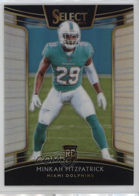 2018 Panini Select Concourse Silver Prizm Minkah Fitzpatrick #51 Rookie RC 1wv