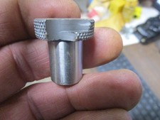 NOS Acme 5/16" ID X 9/16" OD X 3/4" Long Slip Fixed Drill Bushing USA .893" Head