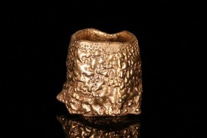 Kinsai Guinomi Sake Cup Ichikawa Toru Craftsmanship w/Box Japan Antique W2.48in