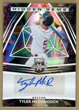 2022 Panini Elite Extra Baseball Hidden Gems Tyler McDonough Rookie Auto HG-TM