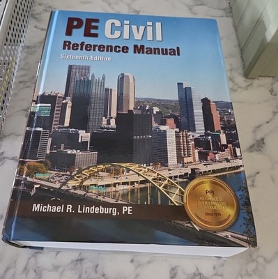 Used PPI PE Civil Reference Manual, 16th Edition Michael R Lindeburg