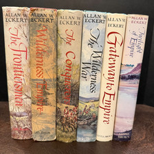 Allan W Eckert Winning of America Set - HB - Volumes 1-6 - Little Brown Pub