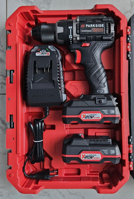 PARKSIDE PERFORMANCE  Akku-Bohrschrauber PABSP 20 Li C4 mit 2 Akku und Ladegerät