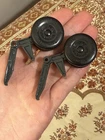 Vintage 1983 Hasbro GI Joe Skystriker Set of Rear Landing Gear Wheels ARAH Part