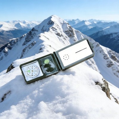 Durability Compasses Integrated Measuring Scale And Waterproof Magnesiums Rod