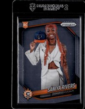 2025 Panini Prizm WNBA #150 Saniya Rivers RC
