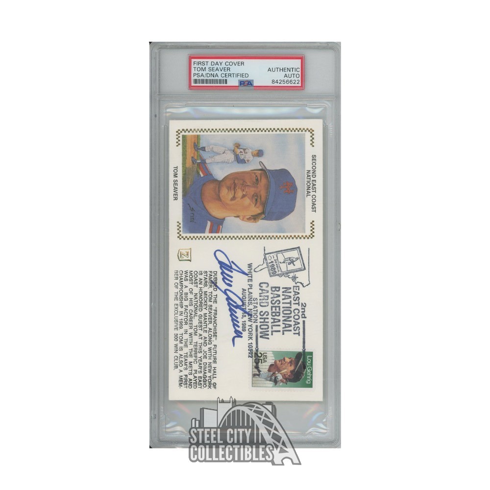 Tom Seaver Autographed First Day Cover 2nd East Coast National - PSA/DNA