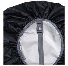 Image of Waterproof Rain Cover for Backpack, Reflective Rainproof Protector 45L Orange