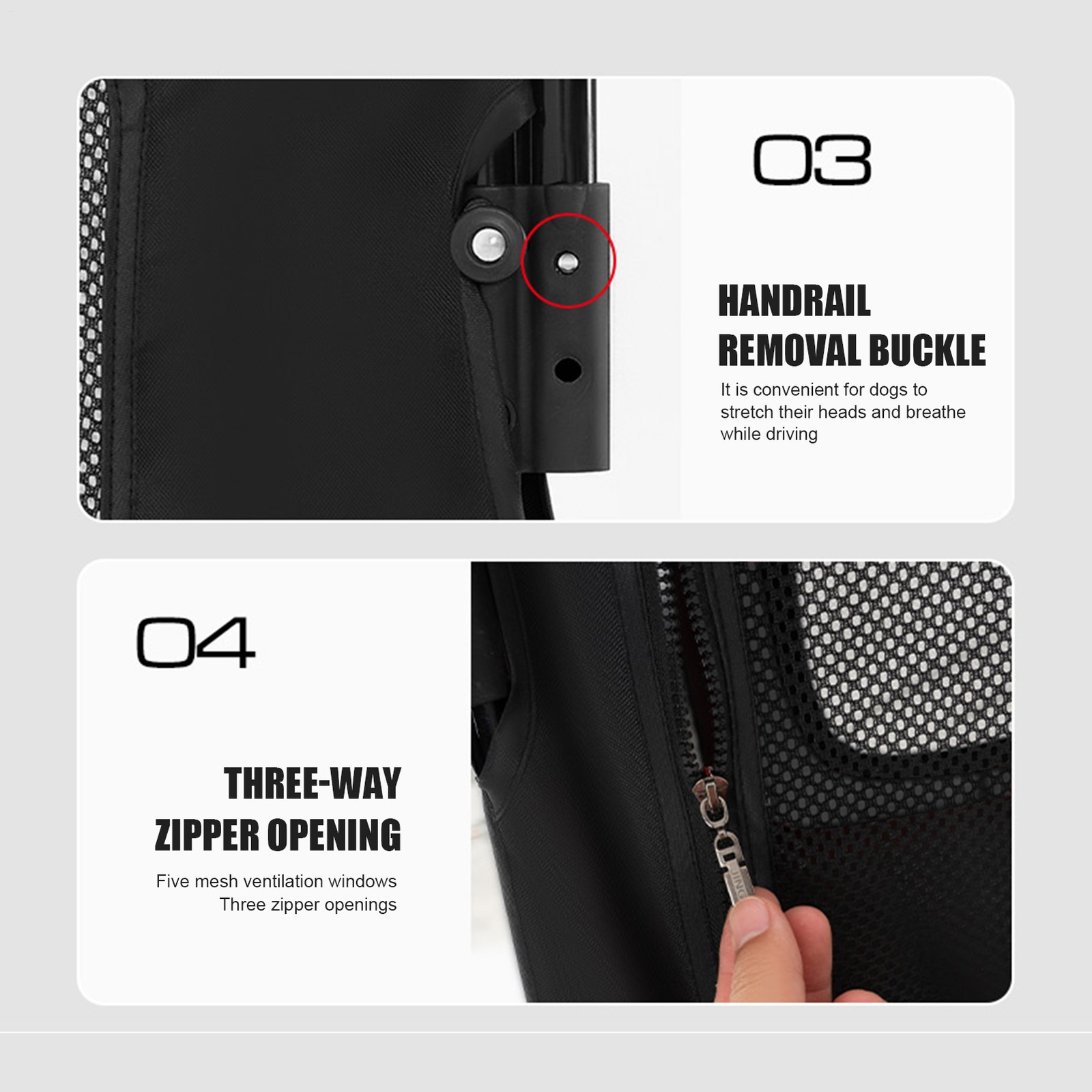 M L XL Pet Stroller Premium Foldable 4 Wheels Dog Cat Jogger Stroller Lockable