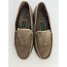 Vintage Cole Haan Green Label Suede Loafers Made in USA Women's Size 6B