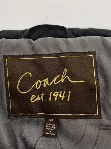 COACH Down Jacket, Size Small, Polyester, Black - image 3