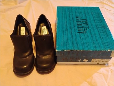 Women's American Eagle Tera Calf Smooth Brown Size 10 Heels