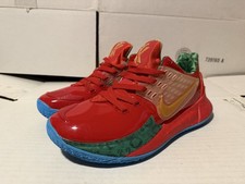SpongeBob SquarePants x Nike Kyrie 2 Low Mr. Krabs cj6953-600 Mens 8 Womens 9.5
