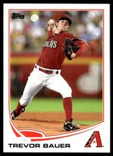 Trevor Bauer 2013 Topps #61 Diamondbacks MLB READ FREE SHIPPING AutographDen