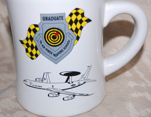 Air Force Weapons School Oversized Coffee Mug for Graduates 966th AACS
