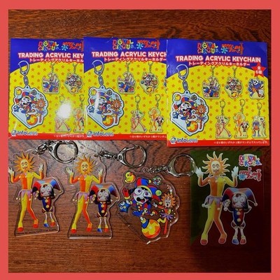 The Amazing Digital Circus Popee the Performer Acrylic Keychain Near Mint Japan