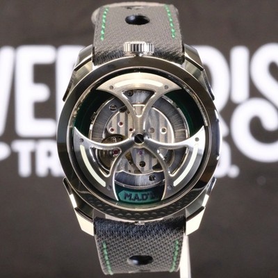 MB&F MAD1 42MM Steel M.A.D 1 BNIB - Box and Papers