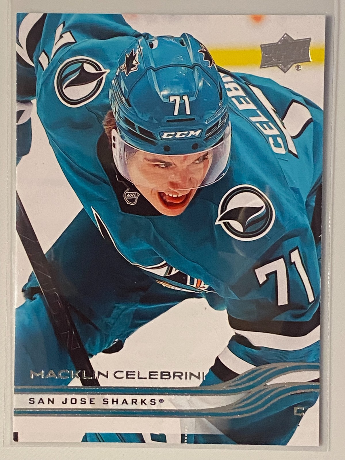 2025-26 Upper Deck #136 Macklin Celebrini