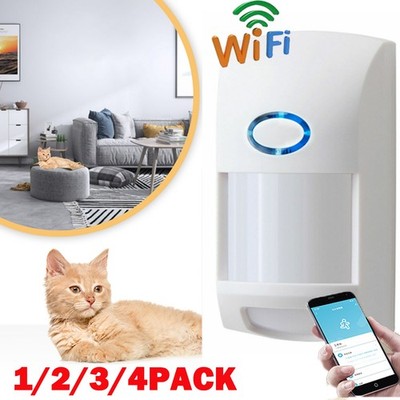 1-4 Smart WiFi Infrared Detector PIR Motion Sensor Home Infrared Detection Alarm