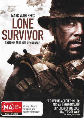 LONE SURVIVOR Mark Wahlberg / Eric Bana DVD R4 - PAL New / Sealed   SirH70