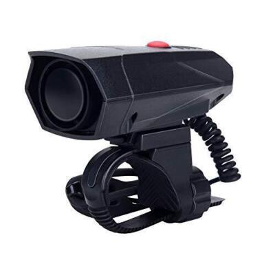 DAWAY A14 Loud Electric Bike Horn - 5 Modes Sound 110 DB Bicycle Cycling  
