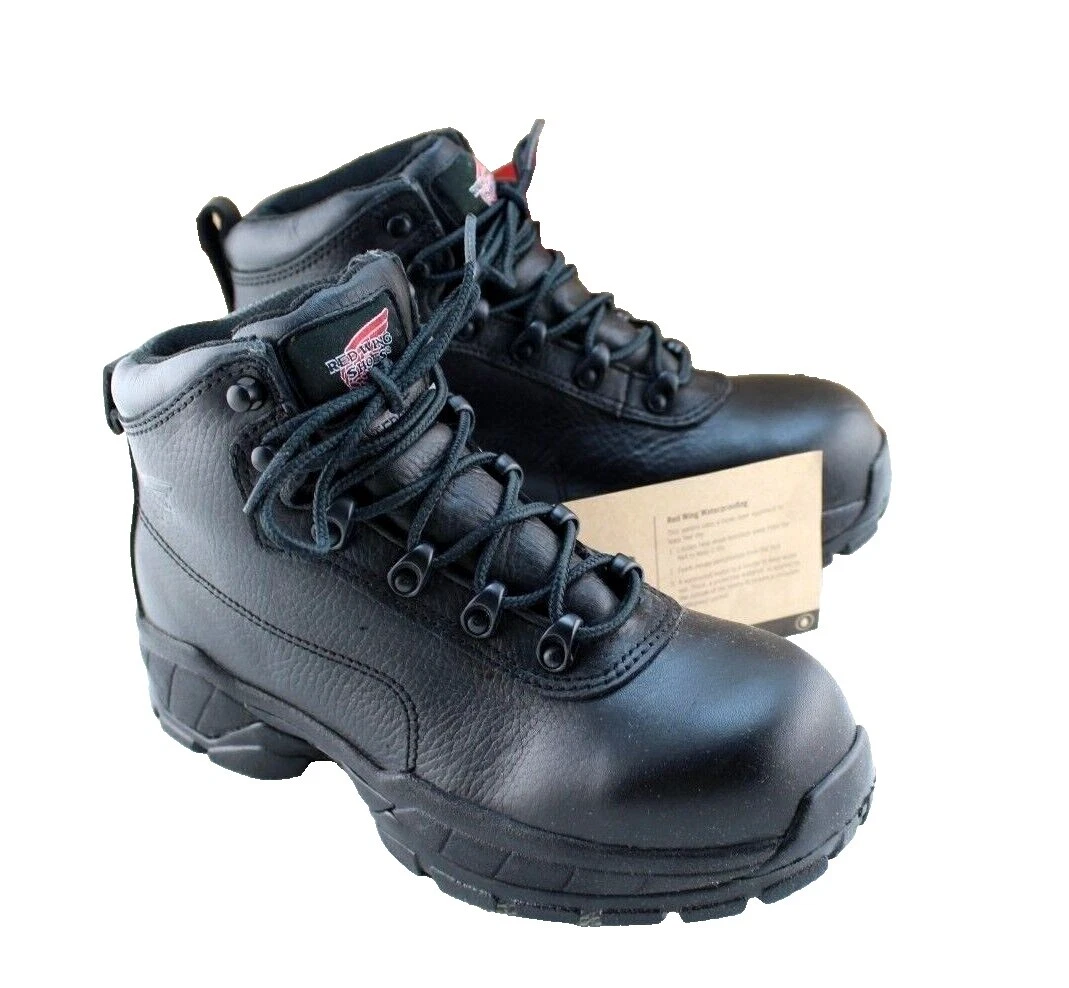 Hombres Red Wing Shoes antideslizante Botas de motorista