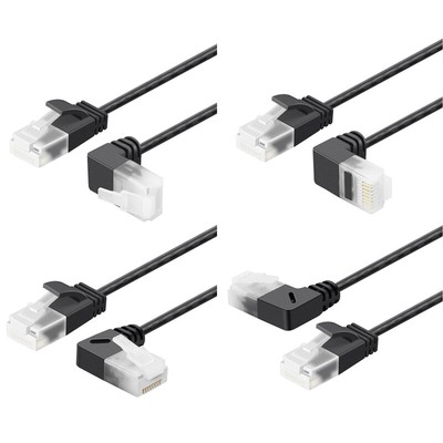 90 Degree RJ45 UTP Network Cable Extension Cable CAT6 Network Extension Cable