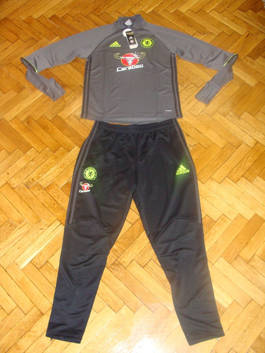 Tuta da calcio Chelsea Top Climacool Pantaloni Adidas Football
