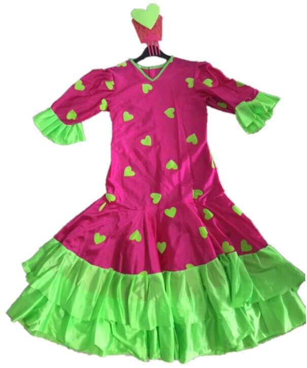 DISFRAZ JOSMAN NIÑA FLAMENCO SEVILLANAS TALLA: 5-7 Años AÑOS. CARNAVAL, 79