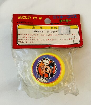 Disney Mickey Mouse retro YO-YO spinner rare new sealed | eBay