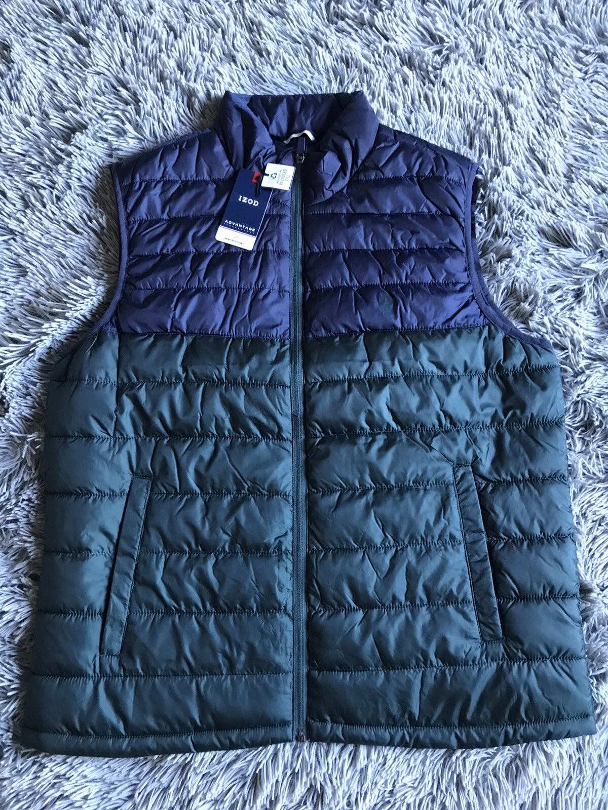 IZOD Mens Advantage Performance Wind Resistant Vest, *NWT*, Size M