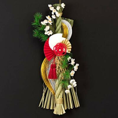New year しめ縄 Luxury Japanese Shimenawa New Year's decoration 梅福綏