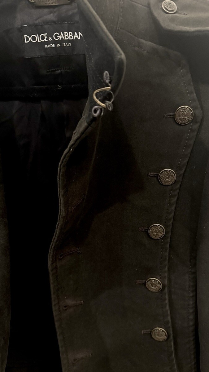 Dolce & Gabbana Men Military Jacket From AW2006 Military