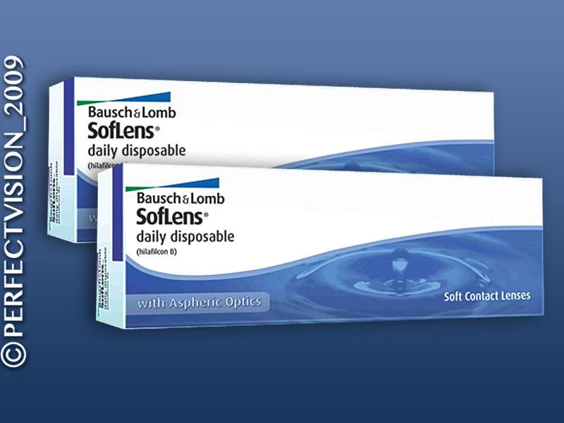 Bausch&Lomb SofLens Daily Disposable - 2x30 Tageslinsen Neu