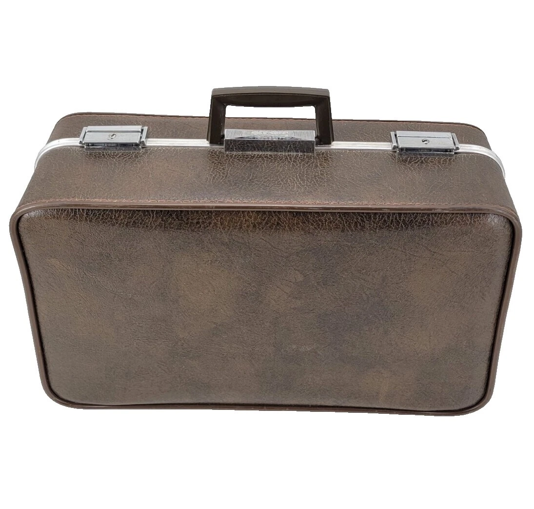 Leather Lightweight Vintage Suitcases Travel Accessories